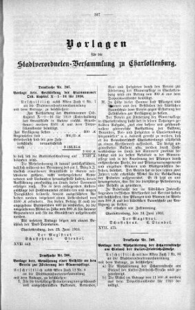 No. 14 (207-224) (207,208,209), 29. Juni 1910