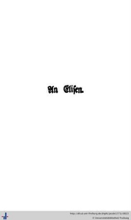 An Elisen