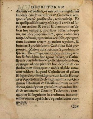 Decreta Synodalia Dioecesis Avgvstanae : Dilingae Mense Ivnii Anno M.D.LXVII. promulgata, Praesidente Illustriss. & Reuerendiss. D[omi]no, D[omi]no Othone, S. R. E. Episcopo Cardinale Albanensi & Augustano