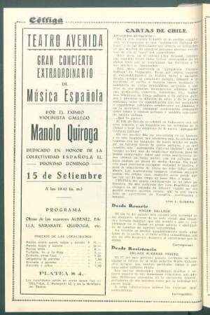 Desde Rosario : Hogar Gallego