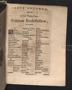 Index Autorum