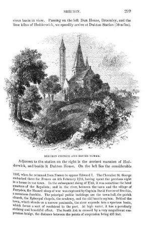 Brechin Church and Round Tower.