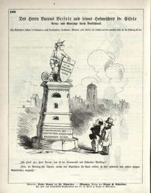 "Des Herrn Barons Beisele und seines Hofmeisters Dr. Eisele Kreuz- und Querzüge durch Deutschland"