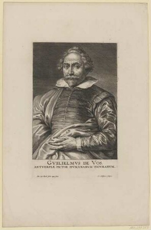 Bildnis des Gvilielmvs de Vos