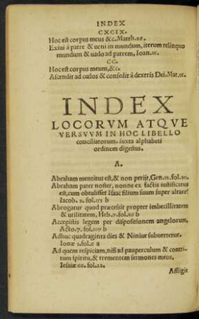 Index Locorum Atque Versuum ...