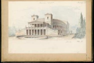 Sommertheater Monatskonkurrenz Mai 1850: Perspektivische Ansicht