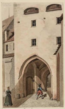 Eingang zur Burg von Meißen