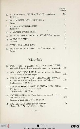 Bibliothek (Nr. 34-71)