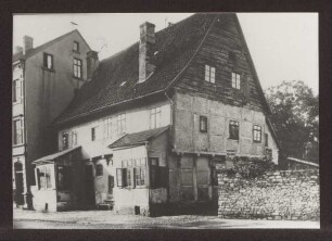 Wohnung der Familie Freiligrath um 1850. Schülerstraße 23. Papierabzug. Sammlung Starke
