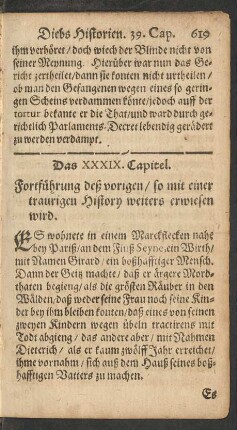 Das XXXIX. Capitel.