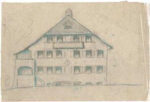 Hildebrand, Adolf von; Haus Schlederloh - Ansicht