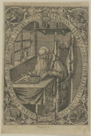 Bildnis des Theologen Hermann Hamelmann