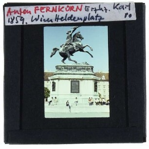 Wien, von Fernkorn, Reiterstandbild für Erzherzog Karl