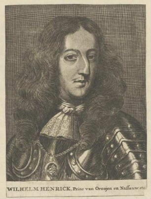 Bildnis von Wilhelm Henrick, Prins van Oranjen en Nassau