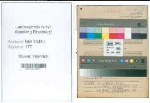 Entnazifizierung Heinrich Stueer , geb. 14.08.1900 (Arbeiter)