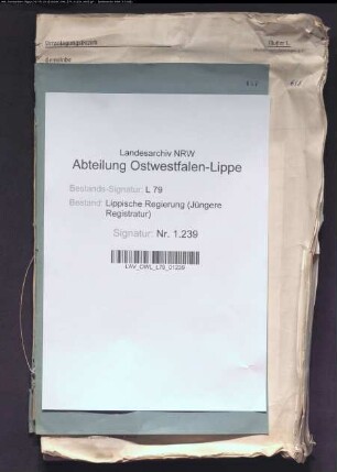 Formulare zur Erhebung der Kriegsabgabe