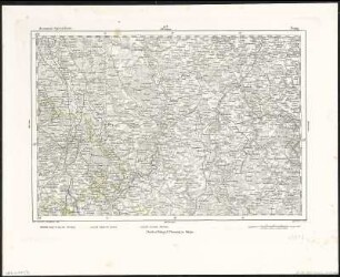 147: Penig, um 1860 : 147 : Penig / Entw. u. gezeich. v. Heinr. Berghaus 1816, gestochen v. Jäck. - [Ersch. um 1860]. - [1:200 000]. - [Glogau] : [Flemming] , [um 1860]. - 1 Kt. : Stich