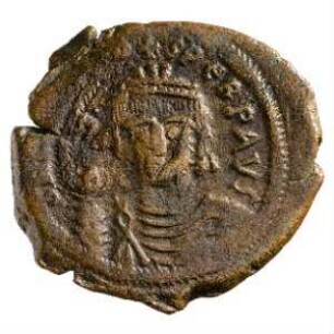 Münze, Follis, 612 / 613