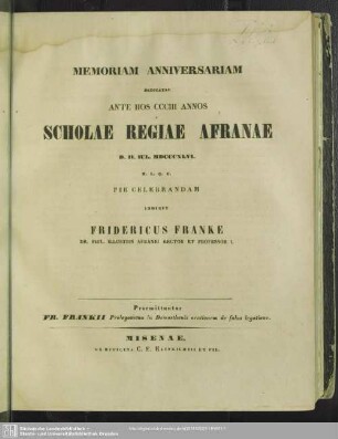 Prolegomena in Demosthenis orationem de falsa legatione