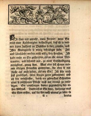 Nachricht von der Einweihung und Dem gegenwärtigen Zustand der Friedrichs Universität Erlangen in einem Schreiben an einen auswärtigen Freund