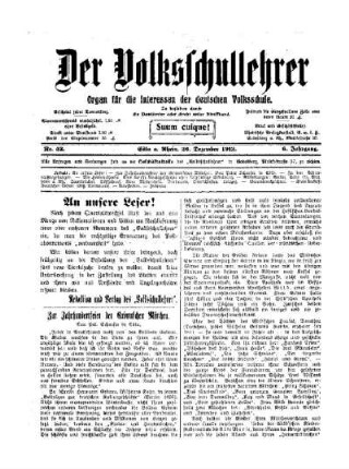 Zur Jahrhundertfeier der Grimmschen Märchen