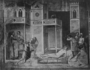 Ausmalung — Martyrium des heiligen Laurentius
