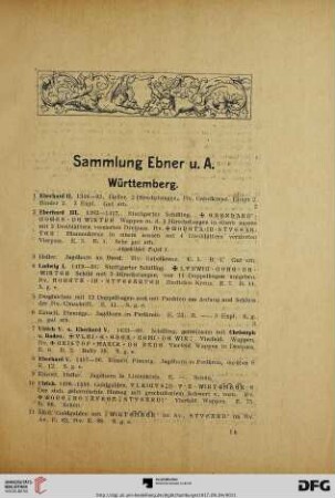 Württemberg (Nr. 1-913)