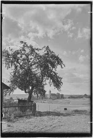 Blick auf Papstdorf