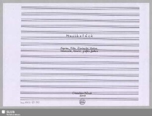 Musikstück - Mus.15480-ZZ-543