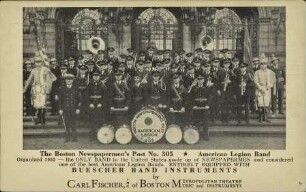 The Boston Newspapermen's Post No. 305 American Legion Band