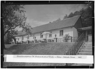 Betriebsferienobjekt des VE Backwarenkombinat Dresden in Bahra