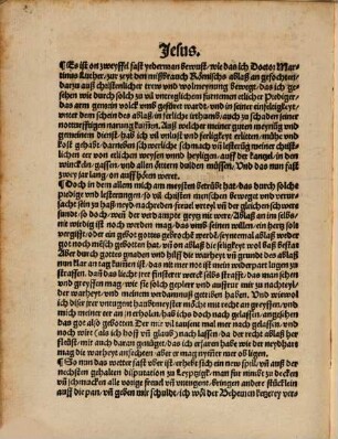 Eyn Sermon geprediget zu Leyptzigk auff dem Schloß am tag Petri vnnd Pauli im xix. Jar