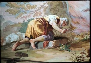 Moses vor dem brennenden Dornbusch