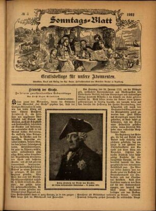 Ausgabe vom Sonntag, den 21. Januar 1912.