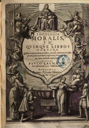 Theologia moralis : In quinque libros partita, 1. De generalibus moralis theologiae principiis