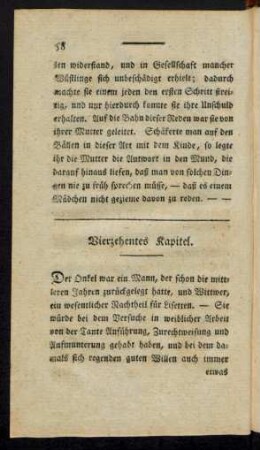 Vierzehentes Kapitel.
