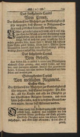 Siebenzehenden Capitel Von weltlichen Regiment.