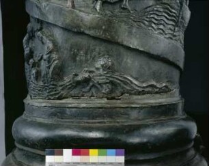 Bernwardssäule & Christussäule — Personifikation des Jordans