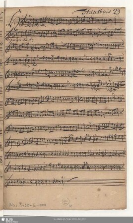 Hautbois 2[d]o [transp.]