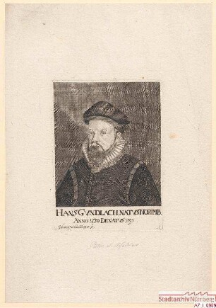 Hans Gundlach; geb. 1530; gest. 1595