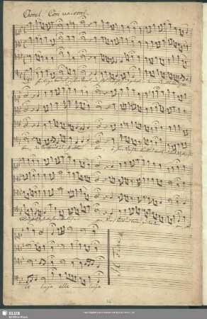 Choral: Du heilige Brunst süßer Trost