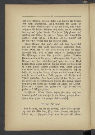 Dritter Stremel