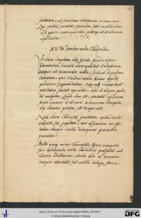 [fol. 13] De domibus noctu claudendis