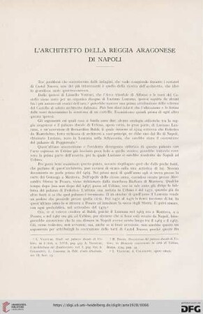 31: L' architetto della reggia aragonese di Napoli