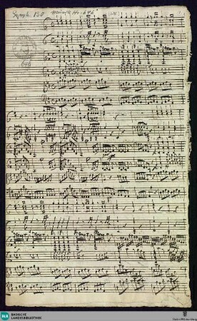 Symphonies - Mus. Hs. 646 : orch; D; BrinzingMWV 7.158