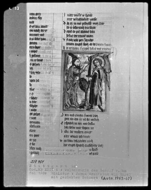 Weltchronik - Bruder Philipp — ---, Folio 1recto-256recto---, Folio 1recto-256rectoJosua erscheint ein Engel, Folio 128recto