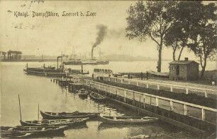 Königl. Dampffähre, Leerort b. Leer