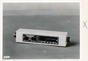 Tiefpass TP 11 Vorderansicht, Foto 1959