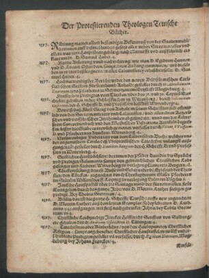 Der Protestierenden Theologen Teutsche Bücher.