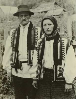 Ruthenisches Paar aus Rahó (heute Rachiw / Ukraine)